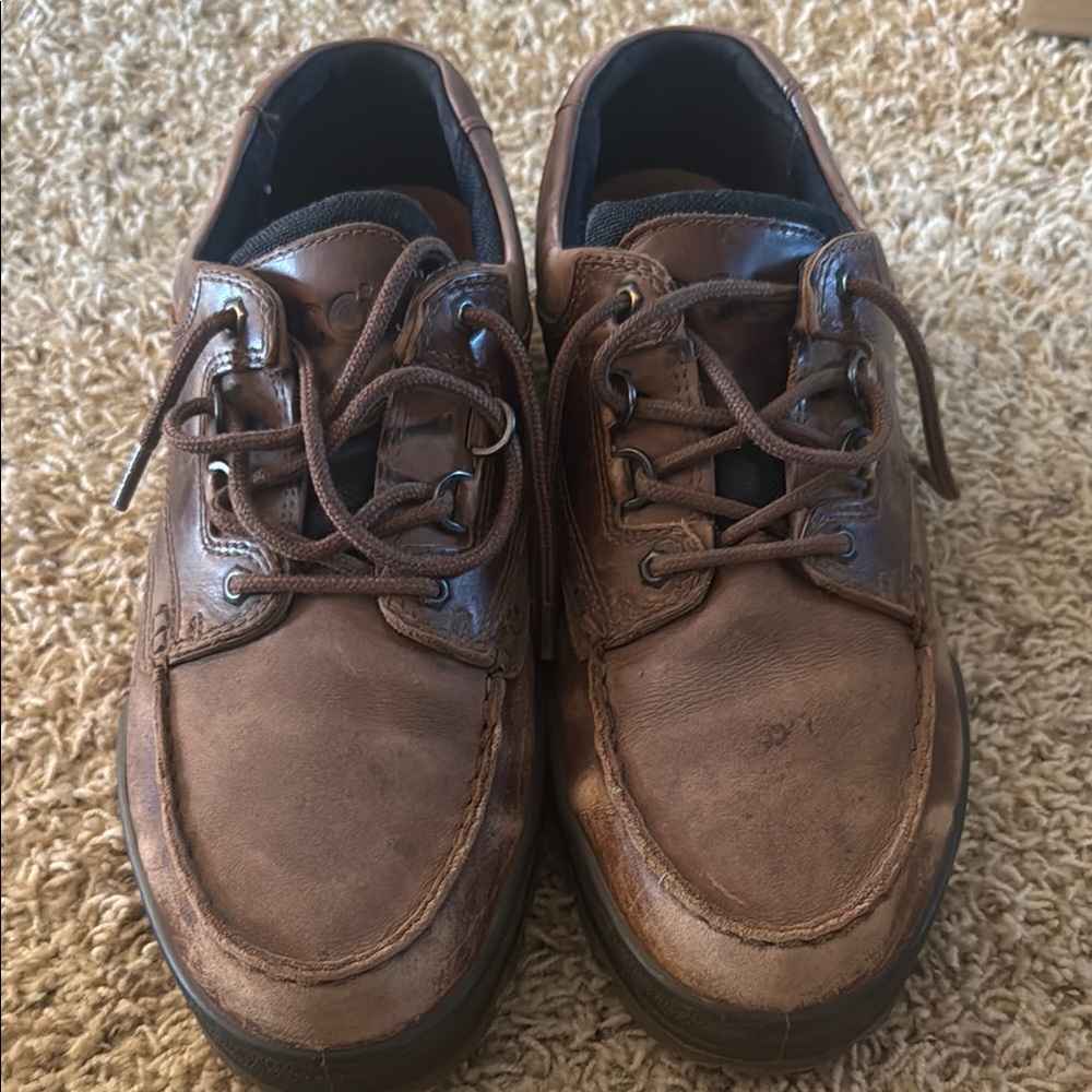 Men's Brown Leather Shoes